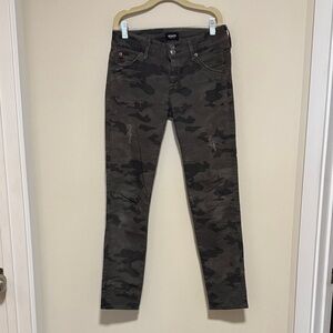 hudson jeans collin skinny with flap pockets Camouflage Pants size 26